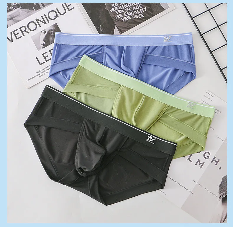 2023 Newest Ice Silk Mesh Men's Brief