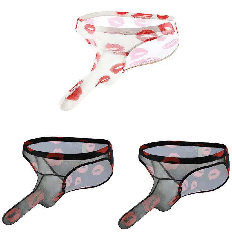 3 Pack Men's Printed Elephant Nose Sexy Underwear