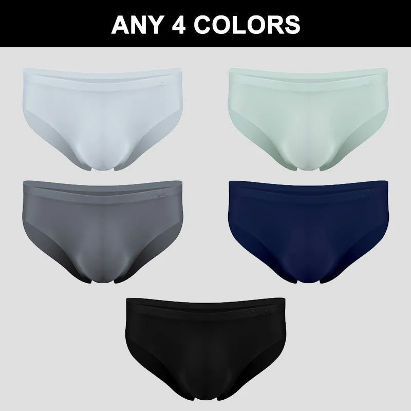 4 Pack Ball Support Seamless Men's Underwear