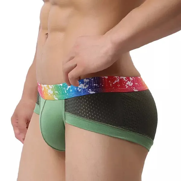 4 Pack Breathable Modal U-convex Pouch Briefs