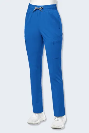 5334 WYVERN WonderWink Renew Women's High Waist Slim Leg Pant Royal