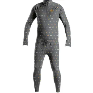 Airblaster Men's Hoodless Ninja Suit - Grey Camp