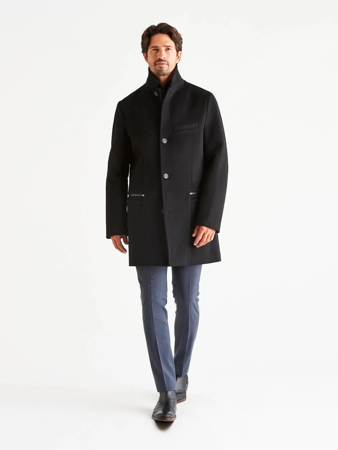 Bordin StormLux™ 100% Cashmere Overcoat