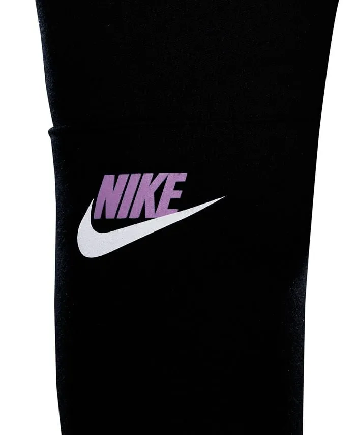 Boys Sportswear Illuminated Nike Graphic Pants Black