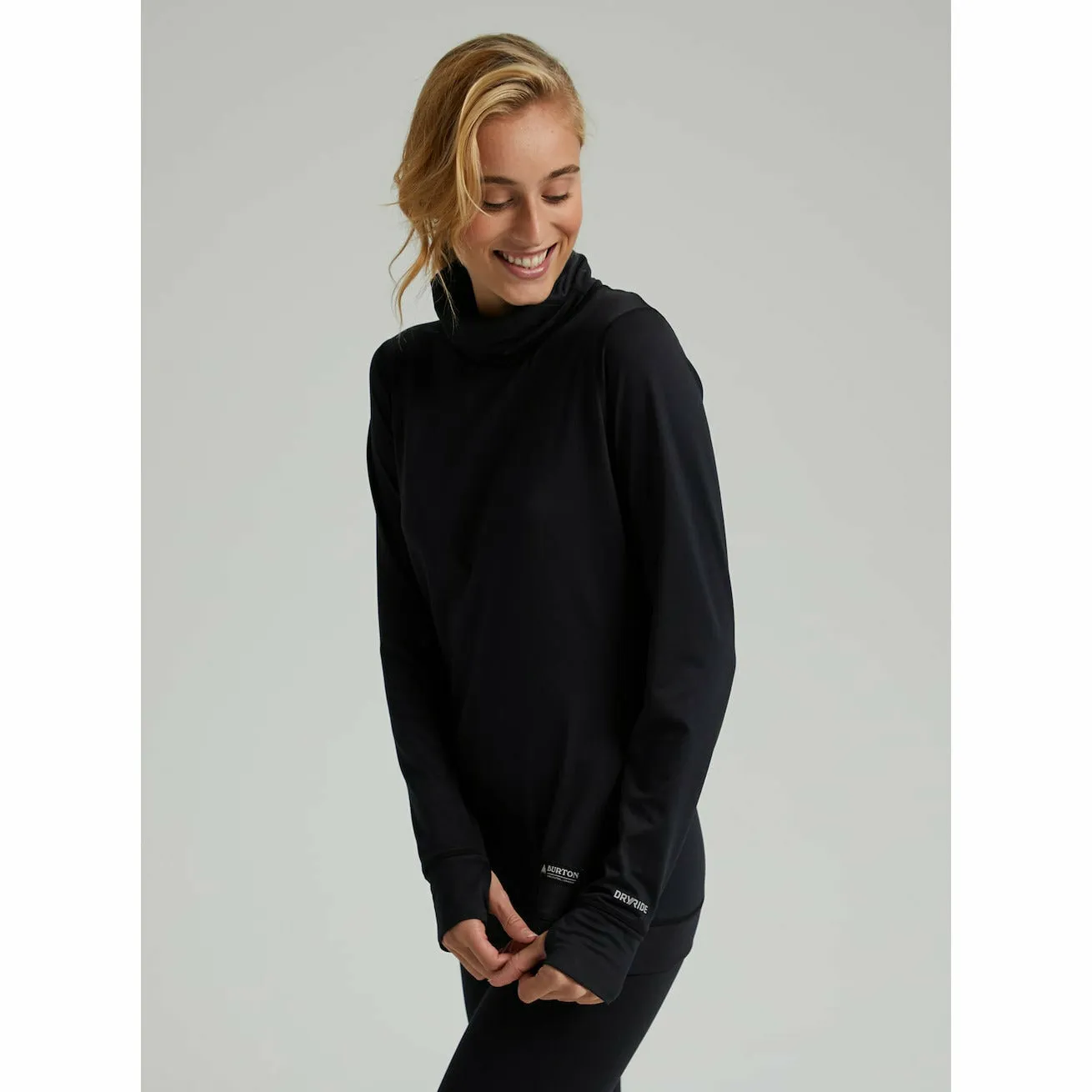 Burton Womens Burton Midweight Base Layer Long Neck Shirt