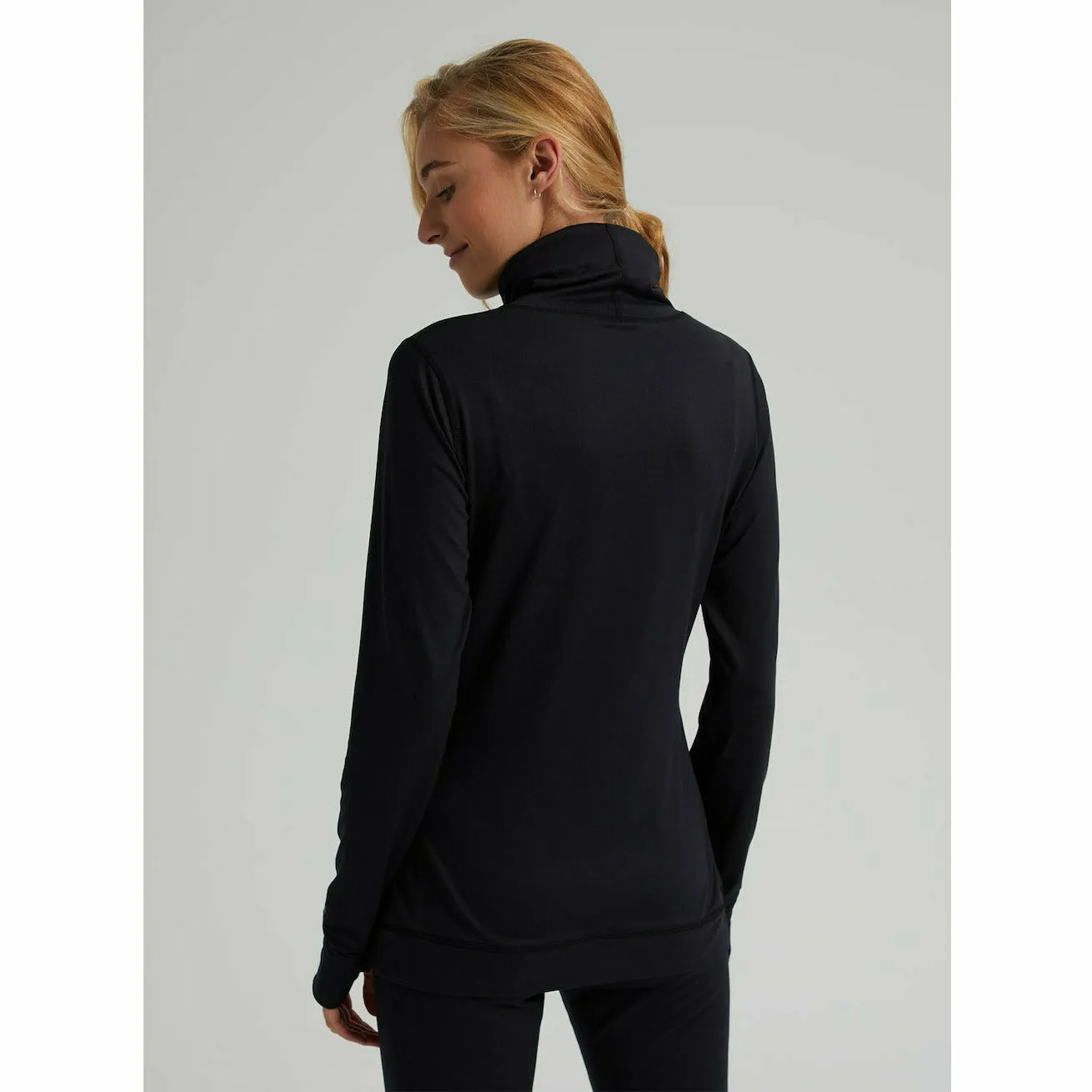 Burton Womens Burton Midweight Base Layer Long Neck Shirt