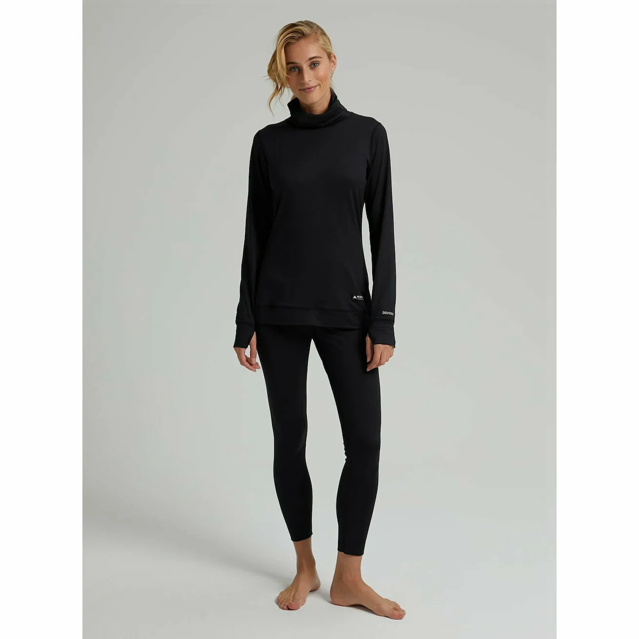 Burton Womens Burton Midweight Base Layer Long Neck Shirt