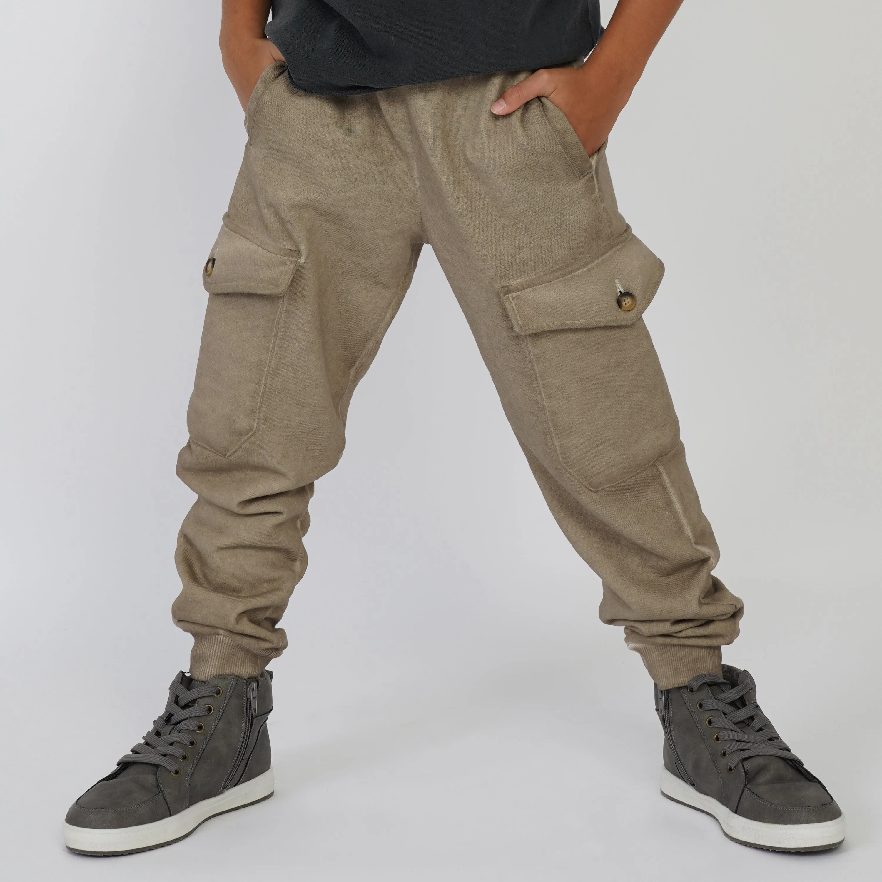 Cargo Pocket Fleece Pant