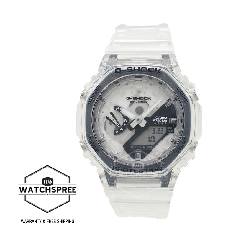 Casio G-Shock 40th Anniversary CLEAR REMIX Limited Edition Watch GA2140RX-7A GA-2140RX-7A