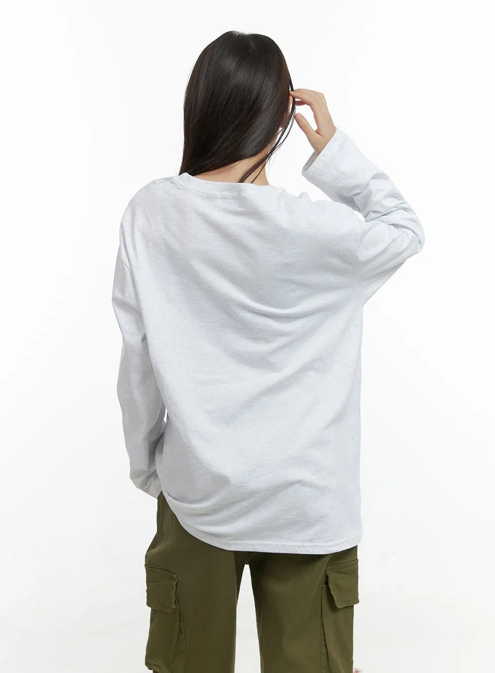 Cozy Graphic Long Sleeve TShirt CO417