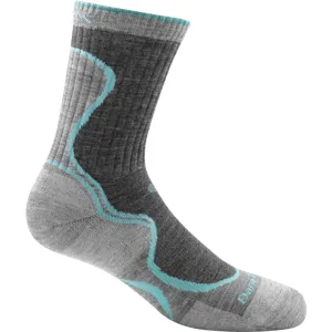 Darn Tough Slate/Seafoam Micro Crew Light Cushion Jr. Hike Sock