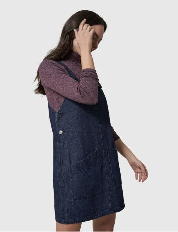 Denim Overall Dress