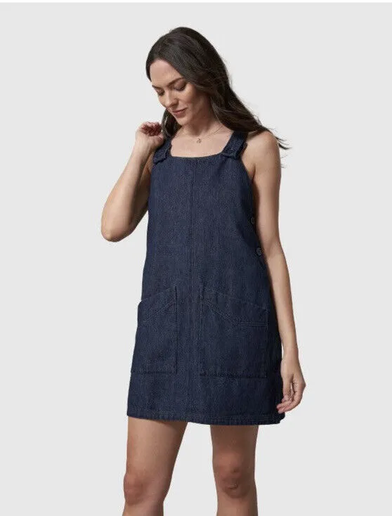 Denim Overall Dress