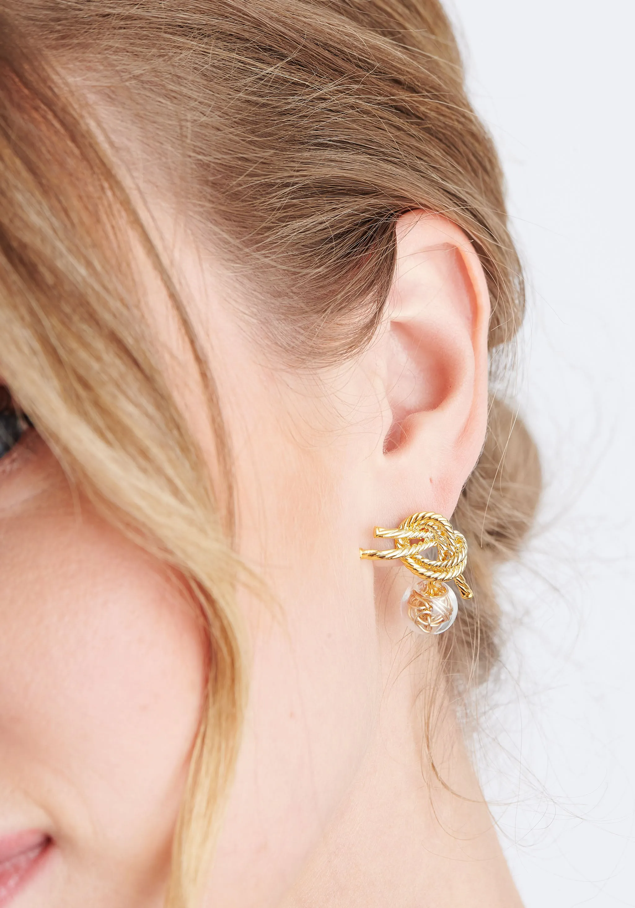 Double Knot Earrings