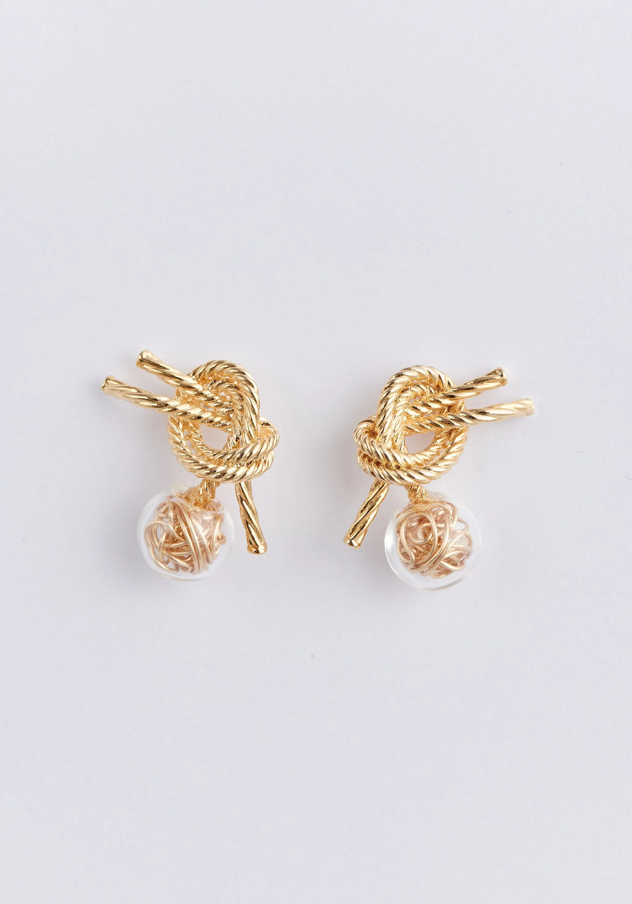 Double Knot Earrings