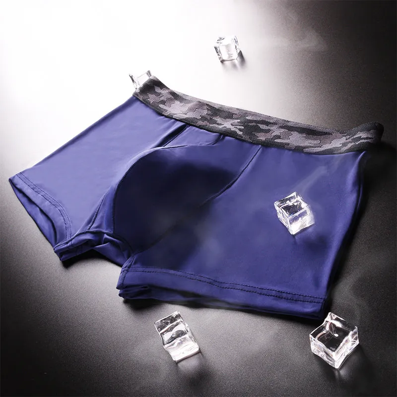 Fashion Ice Silk Cool Men's Trunk