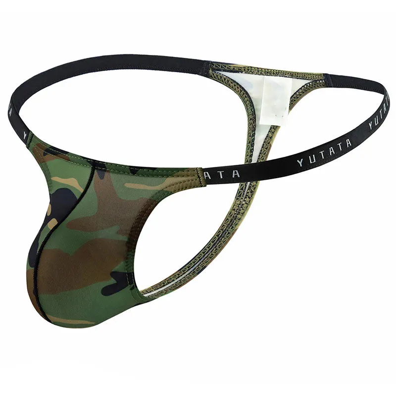 Fashion Sexy Camouflage Men's Thong