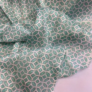 Geo lurex Chiffon