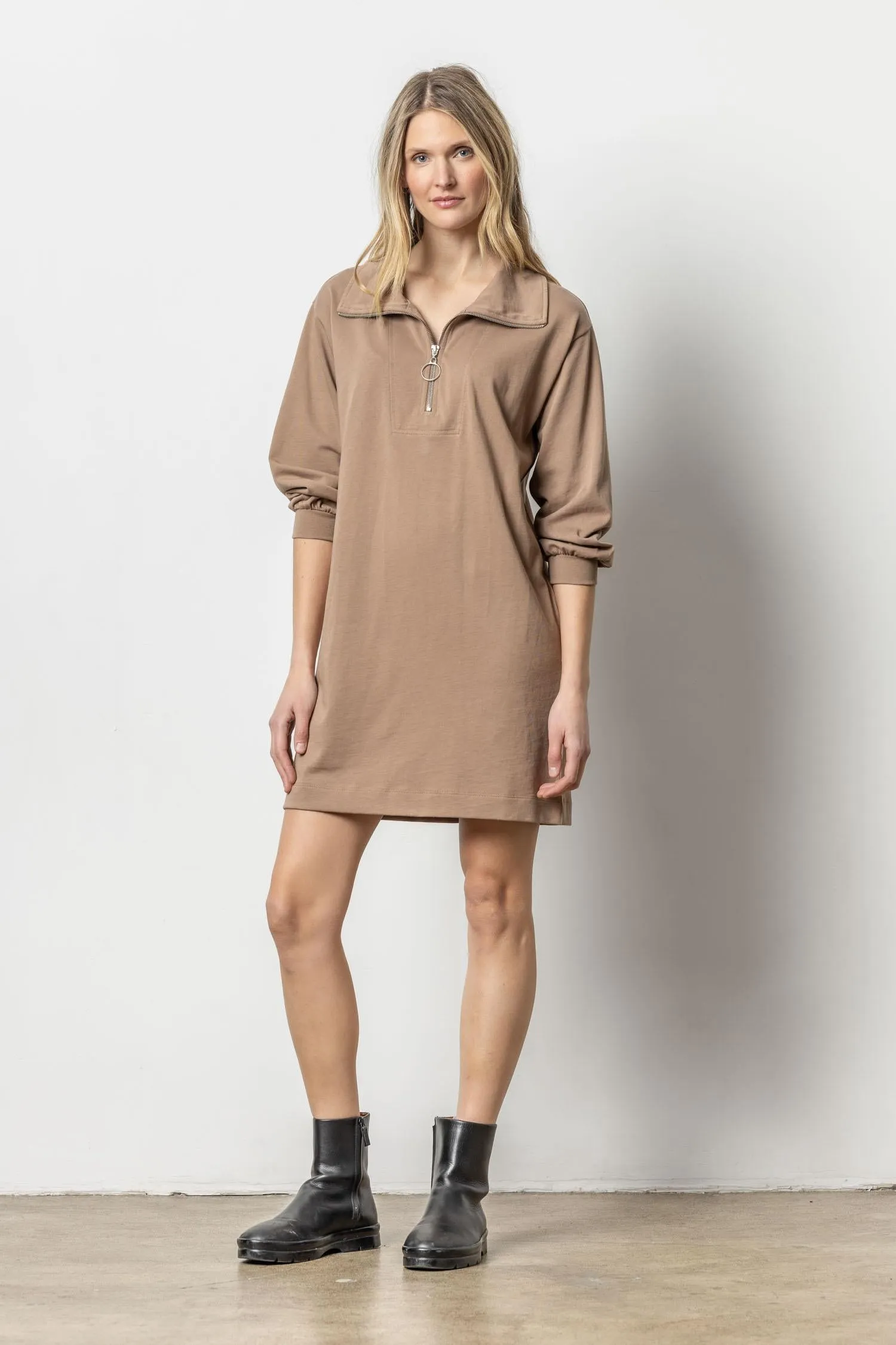 Half Zip Dress