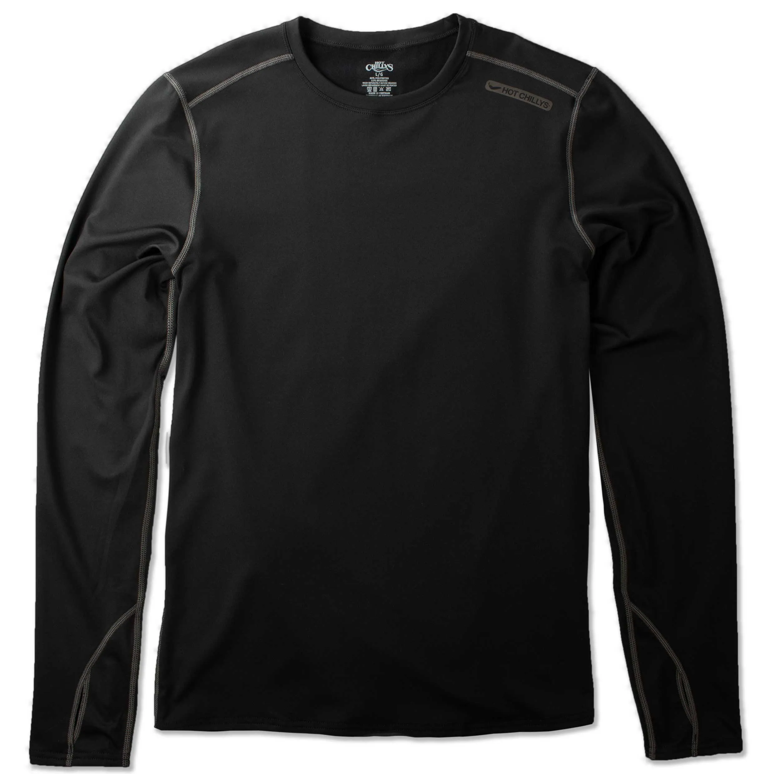 Hot Chillys Micro-Elite Chamois Crewneck Top - Mens