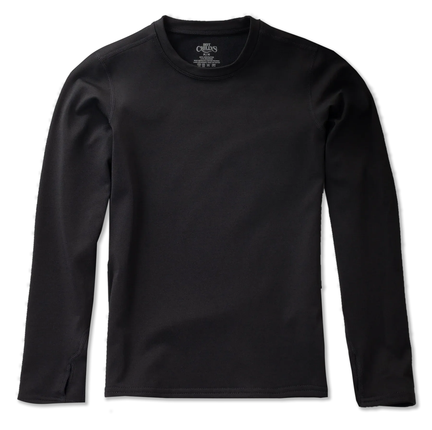 Hot Chillys Micro-Elite Chamois Crewneck Top - Youth