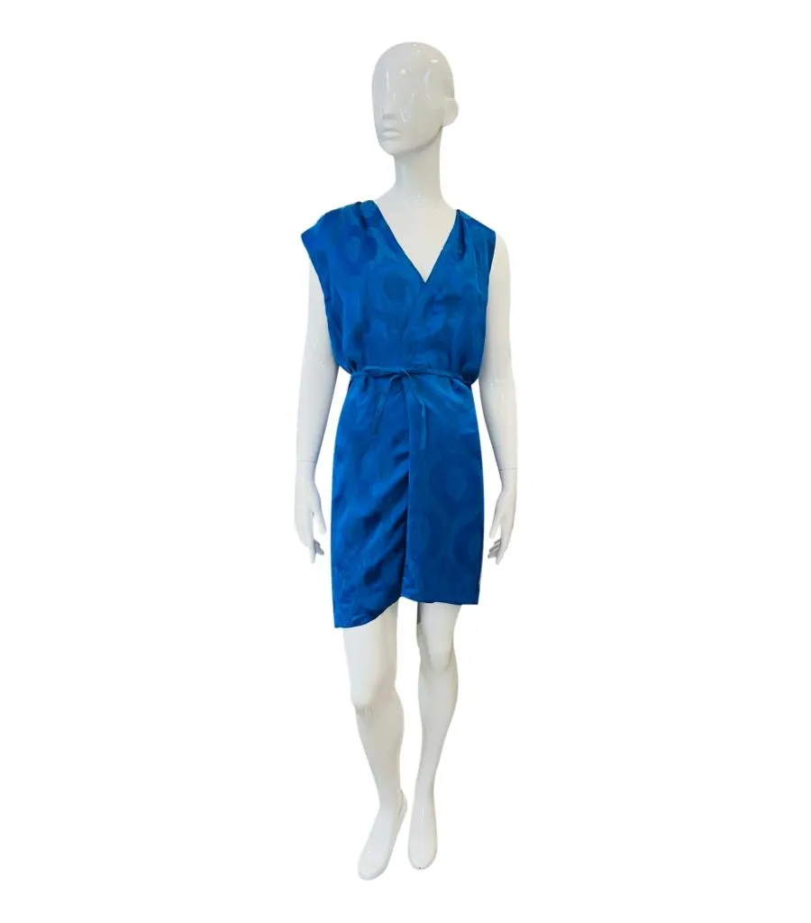 Isabel Marant Satin-Jacquard Dress. Size 36FR