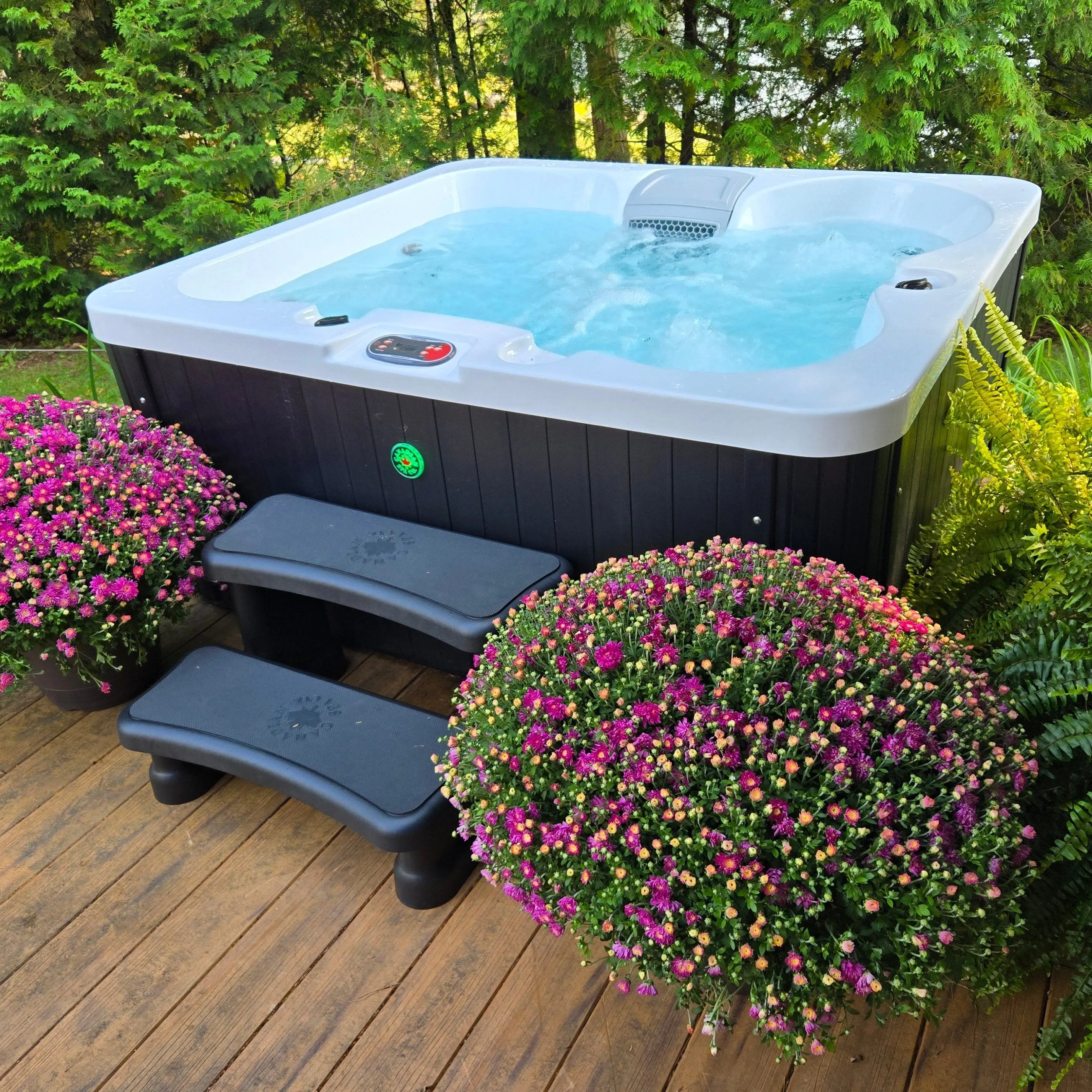 Manitoba AI Patio Spa | 4-Person 14-Jet | 172 x 154 cm