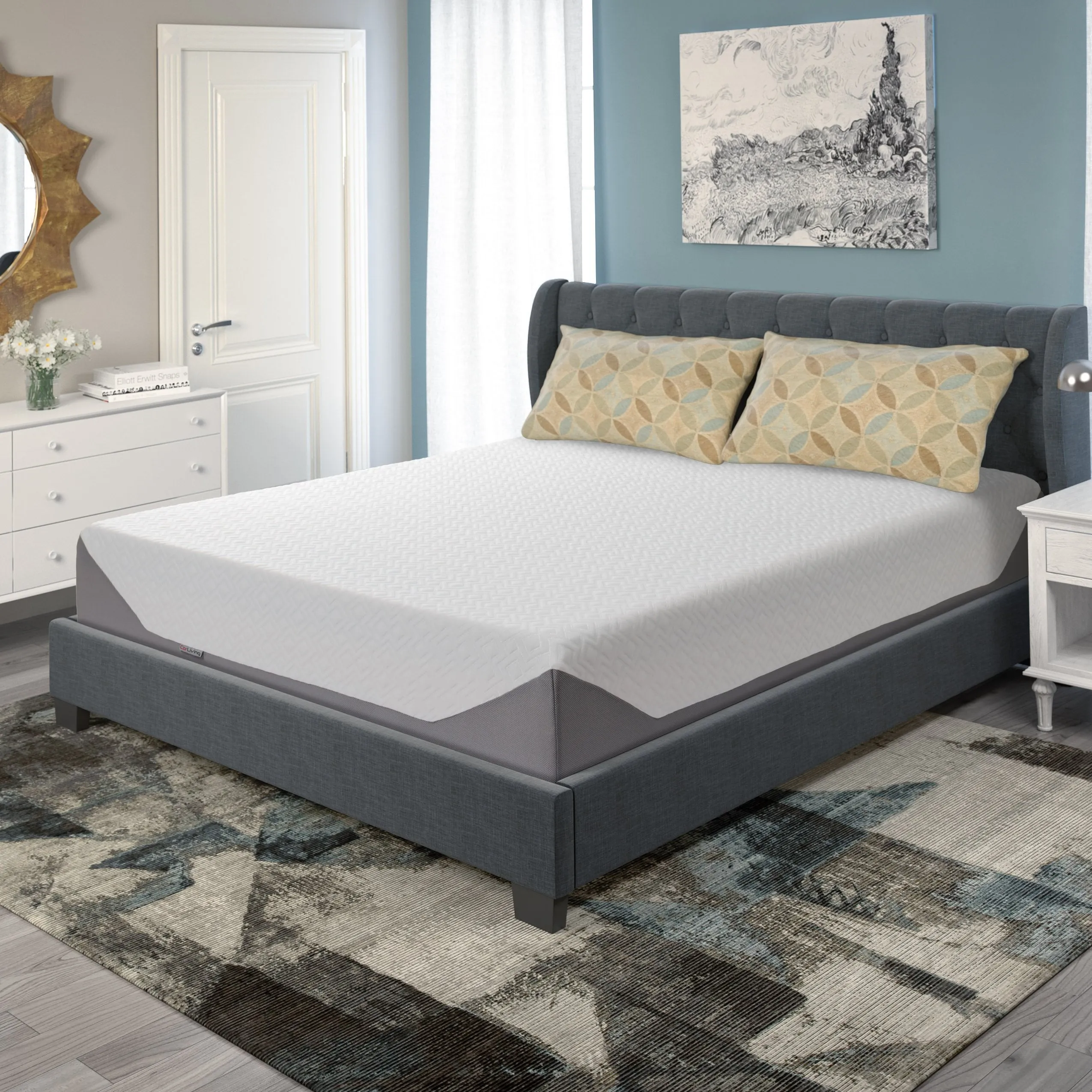 Memory Foam Mattress, King 14"