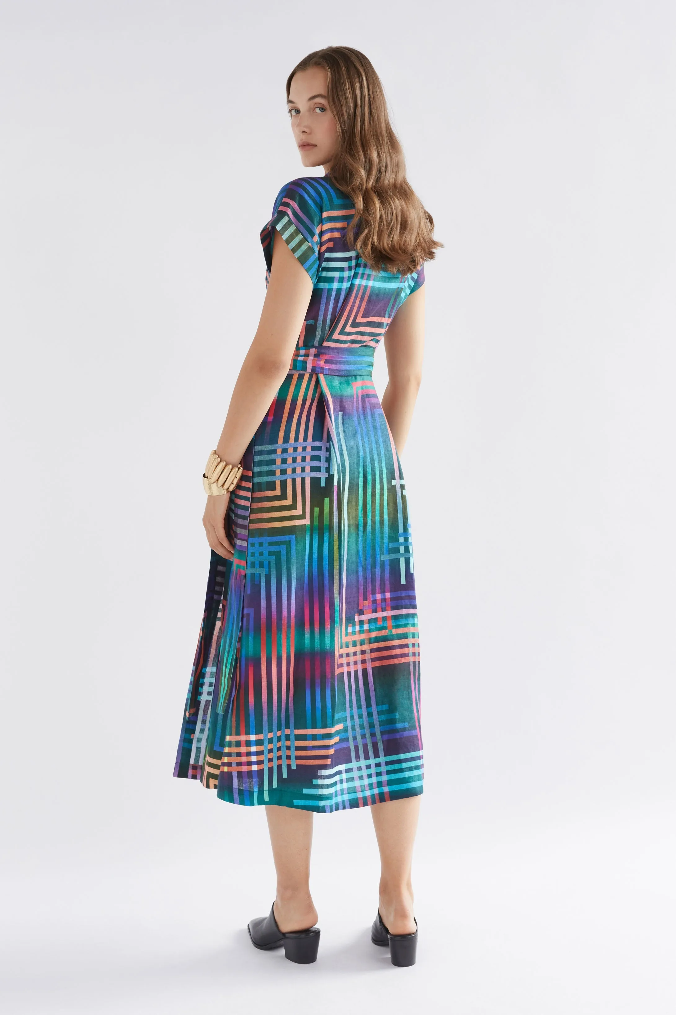 Minnen Print Wrap Dress