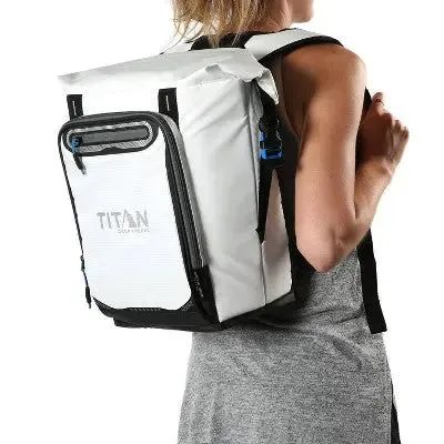 New - Arctic Zone Titan Deep Freeze 4.5qt Roll Top Cooler Backpack