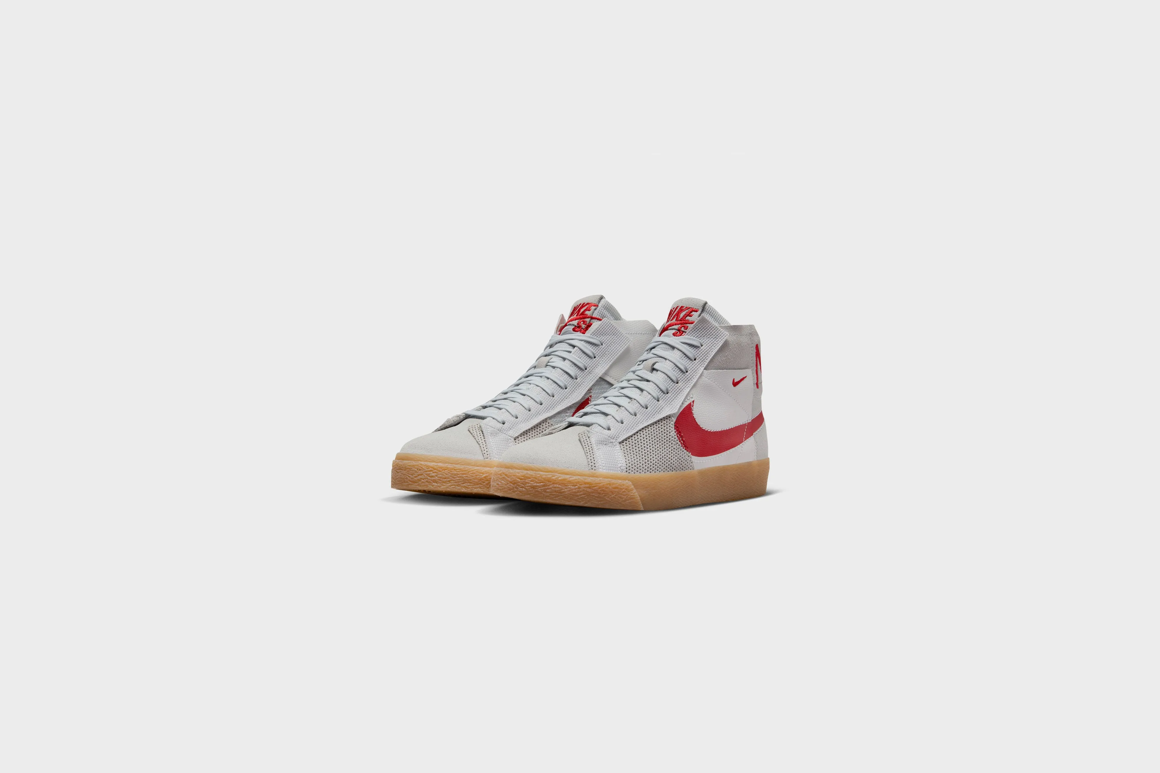 Nike SB Zoom Blazer Mid PRM (Summit White/University Red)