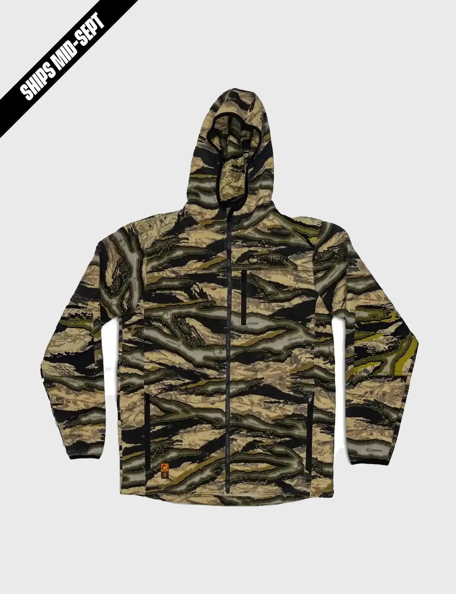 ORIGIN STEALTH WOOL® HOODED JACKET - ORIGIN RAPTOR® CAMO