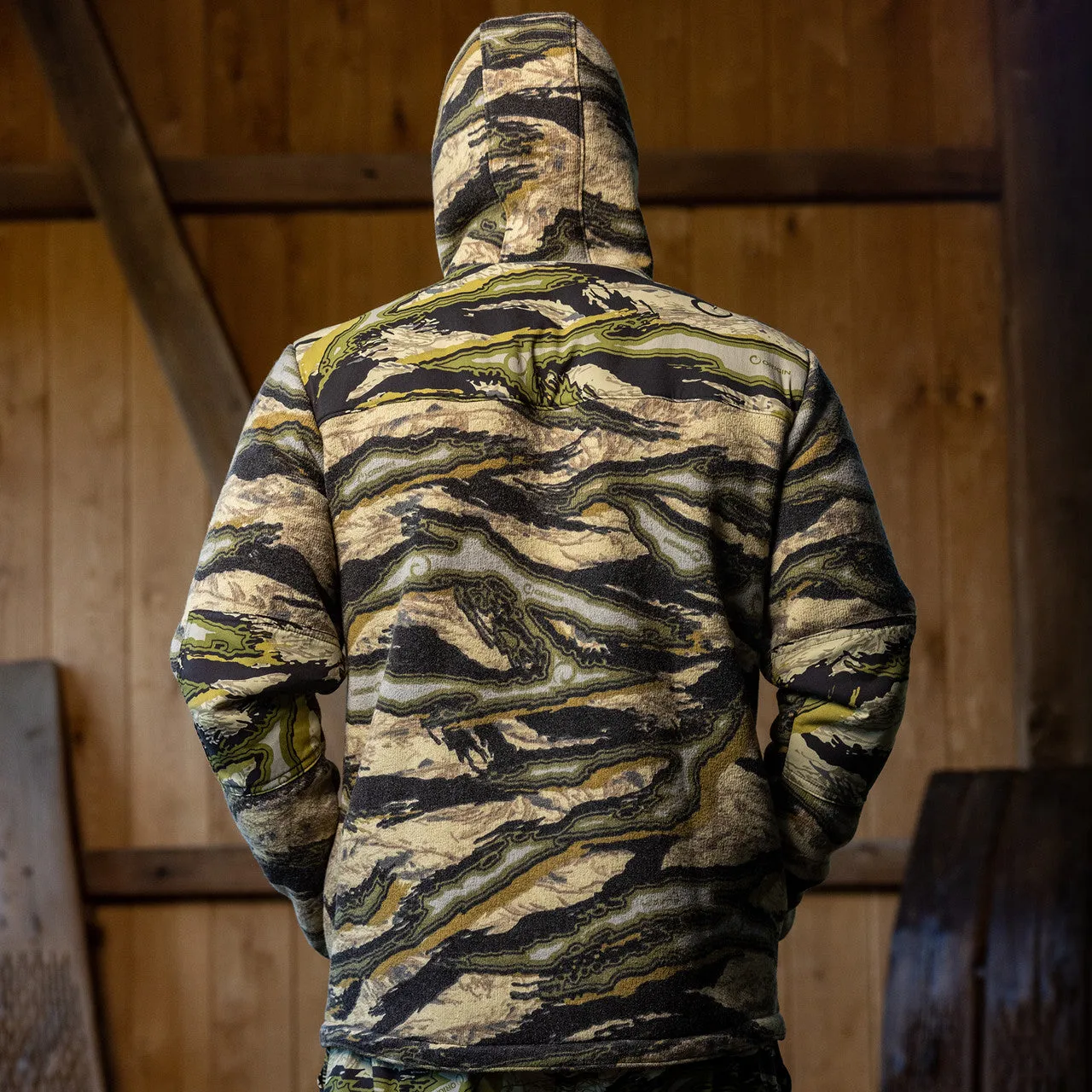 ORIGIN STEALTH WOOL® HOODED JACKET - ORIGIN RAPTOR® CAMO