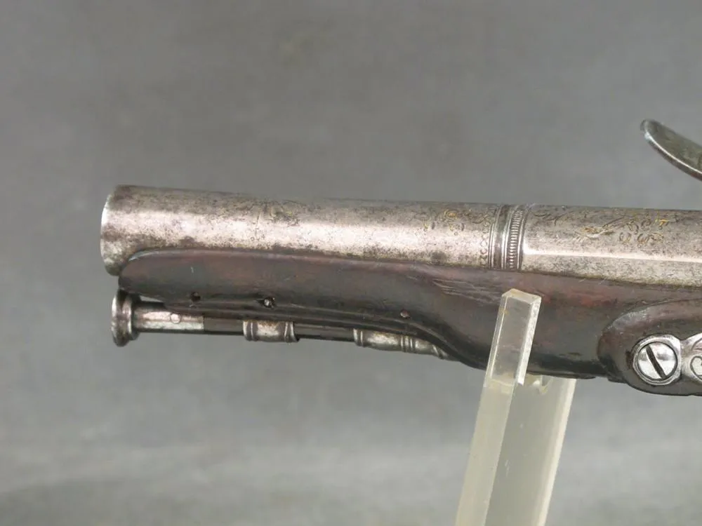 Original French Flintlock Pistol Circa 1750 - Quebec Connection