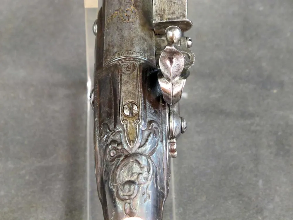 Original French Flintlock Pistol Circa 1750 - Quebec Connection