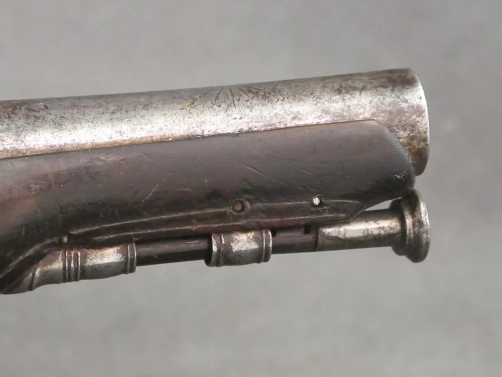 Original French Flintlock Pistol Circa 1750 - Quebec Connection