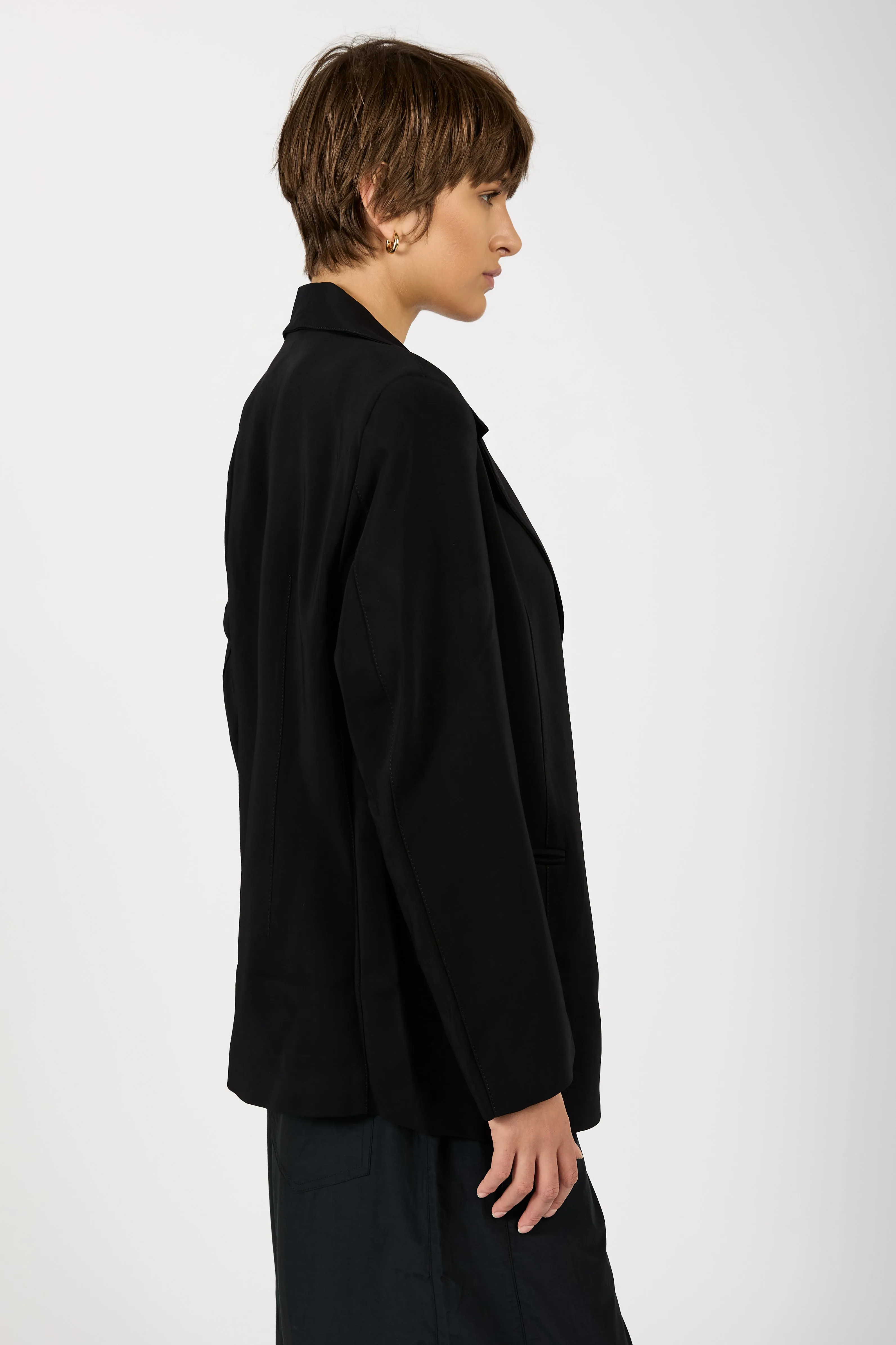 Oversized Blazer in Nero