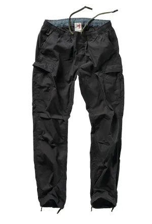 Relwen Charcoal Grey Lightweight Drawstring Cargo Pant