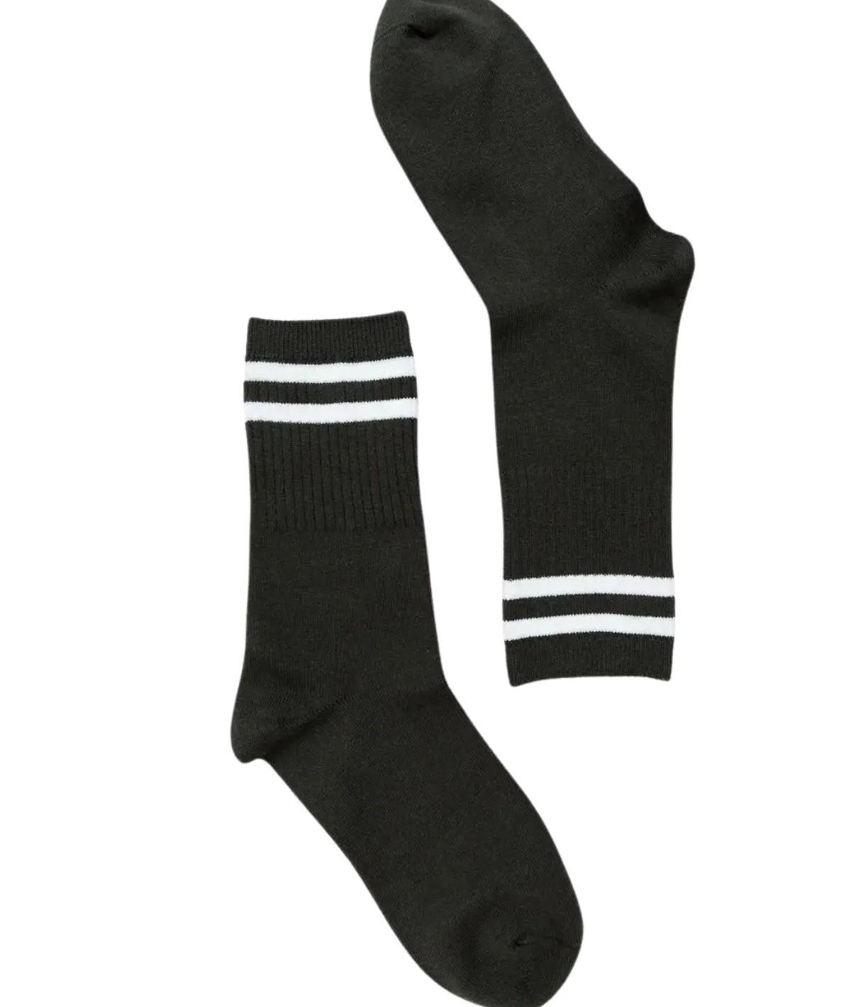 Retro Socks- Forest Green