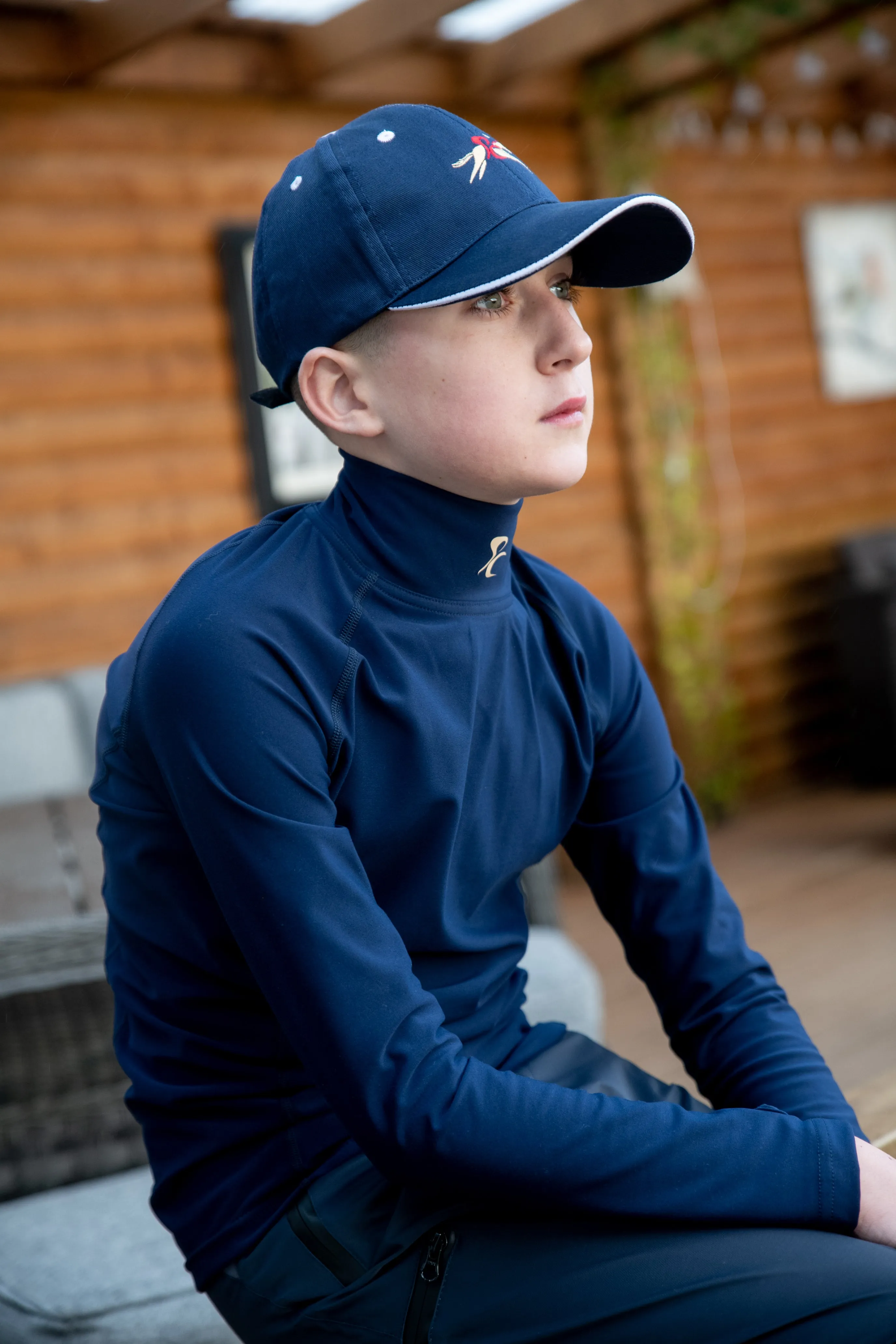 Reyal Base Layer Navy Childrens By Pc Racewear