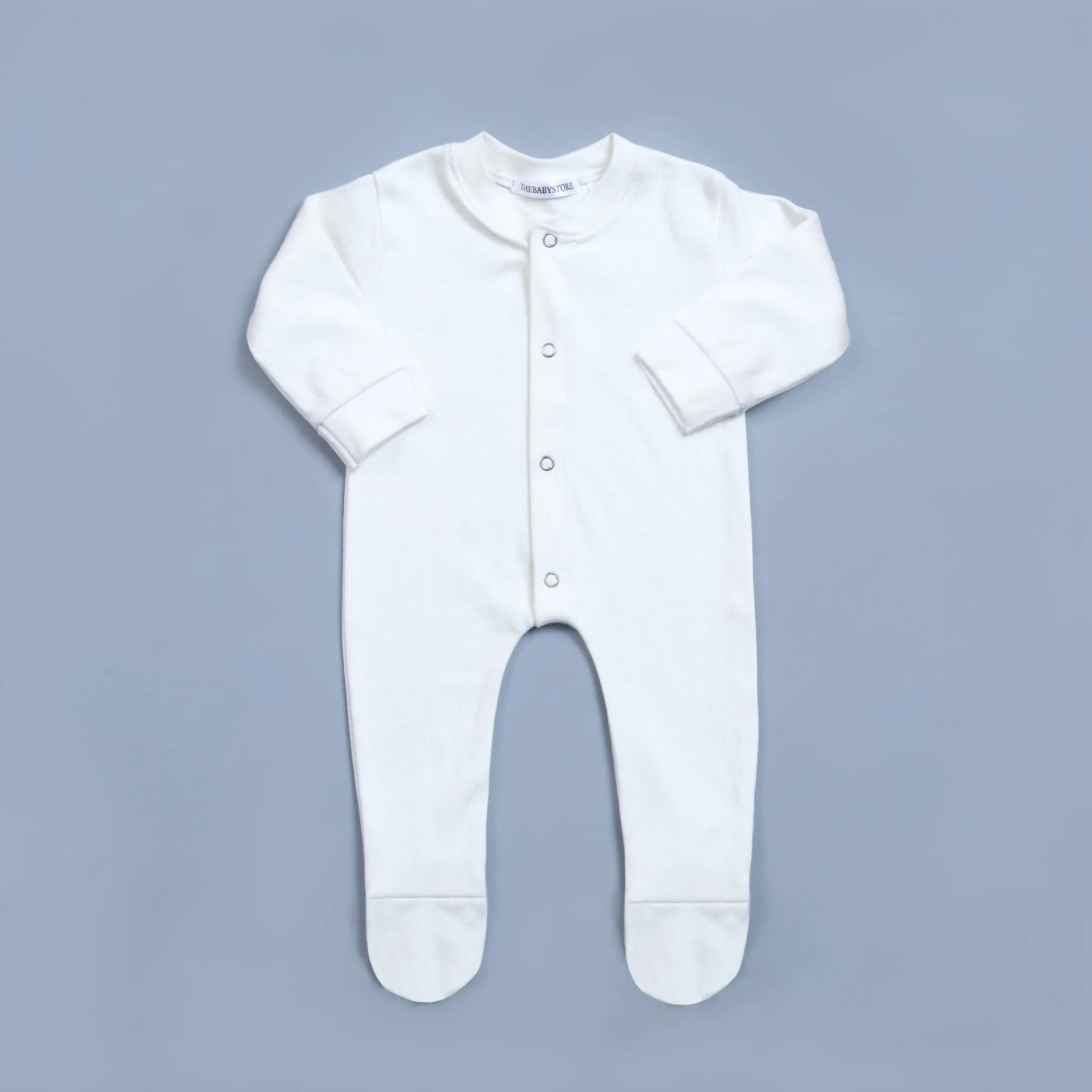 Simple Style Solid Color Baby Romper