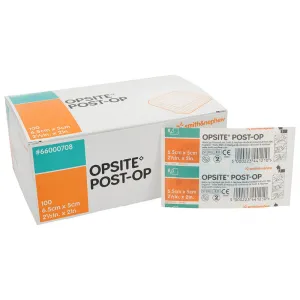 Smith & Nephew 66000709 Opsite Post-Optransparent Waterproof Dressing With Absorbent Pad 9.5cm x 8.5cm