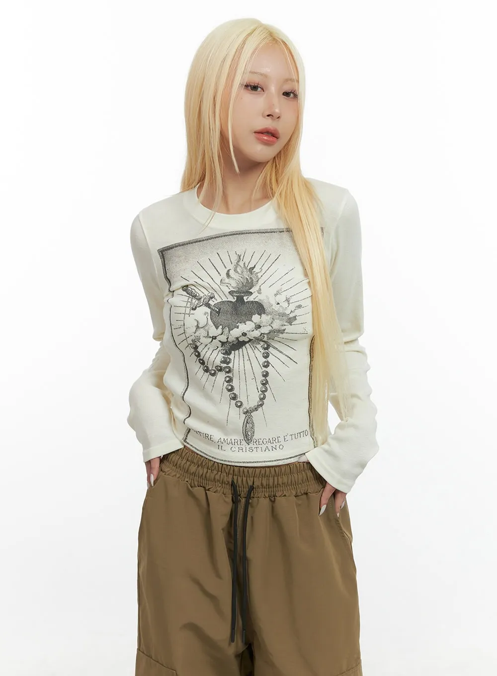 SoftCotton Graphic Long Sleeve CS426