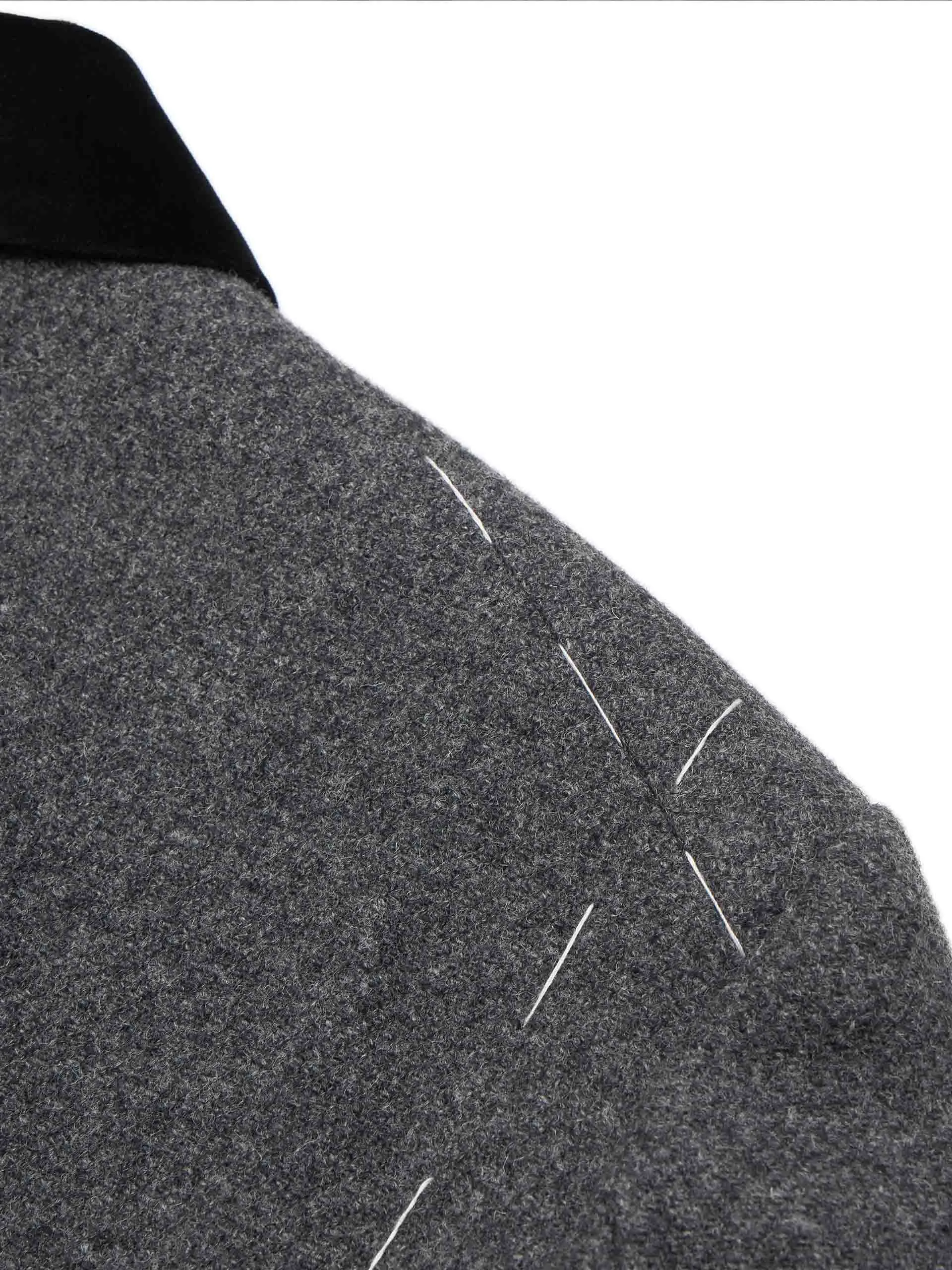 Straight Cut Wool Overcoat