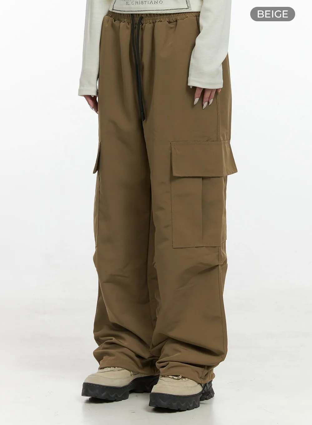 Stylish Wide Leg Cargo Pants CS426