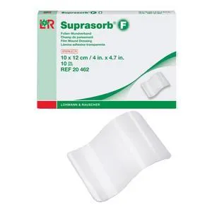 Suprasorb F Transparent Film Dressing, 4" x 4.75"