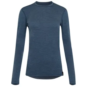 Womens Merino 180 Long Sleeve Crew (Denim)